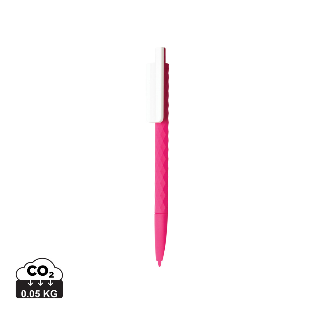 Stylo publicitaire - X3 Smooth Touch Rose et Blanc